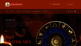 What No1vashikaran.com website looked like in 2021 (2 years ago)