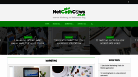 What Netcashcows.co.uk website looked like in 2021 (2 years ago)