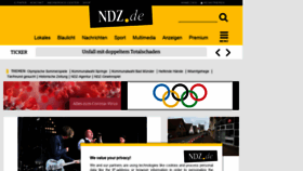 What Ndz.de website looked like in 2021 (2 years ago)