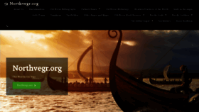 What Northvegr.org website looked like in 2021 (2 years ago)