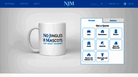 What Njm.com website looked like in 2021 (2 years ago)
