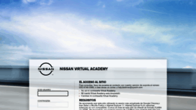 What Nissanvirtualacademy.com.mx website looked like in 2021 (2 years ago)