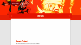 What Narutoproject.com.br website looked like in 2021 (2 years ago)