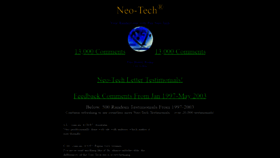 What Neo-tech.com website looked like in 2021 (2 years ago)