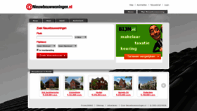 What Nieuwbouw-woningen.nl website looked like in 2021 (2 years ago)