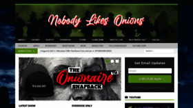 What Nobodylikesonions.com website looked like in 2021 (2 years ago)