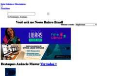 What Nossobairro.com website looked like in 2021 (2 years ago)