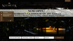 What Neemranahotels.com website looked like in 2021 (2 years ago)
