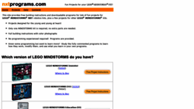 What Nxtprograms.com website looked like in 2021 (2 years ago)