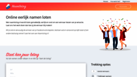 What Naamloting.nl website looked like in 2021 (2 years ago)