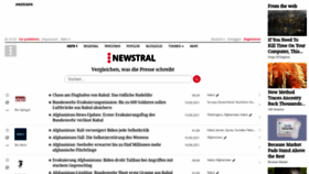 What Newstral.com website looked like in 2021 (2 years ago)