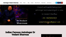 What Numerologistinindia.com website looked like in 2021 (2 years ago)