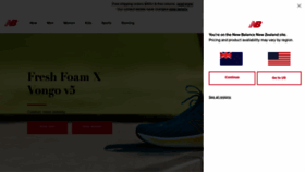 What Newbalance.co.nz website looked like in 2021 (2 years ago)