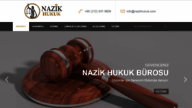 What Nazikhukuk.com website looked like in 2021 (2 years ago)