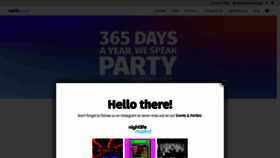 What Nightlifemadrid.com website looked like in 2021 (2 years ago)