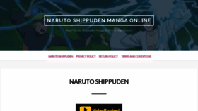 What Narutomangaonline.com website looked like in 2021 (2 years ago)