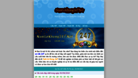 What Nuoilokhung247.net website looked like in 2021 (2 years ago)