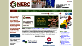 What Nerc.org website looked like in 2021 (2 years ago)