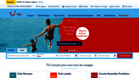 What Nouvelles-frontieres.fr website looked like in 2021 (2 years ago)