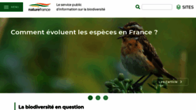 What Naturefrance.fr website looked like in 2021 (2 years ago)