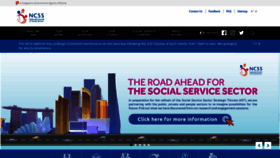 What Ncss.gov.sg website looked like in 2021 (2 years ago)