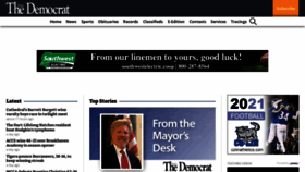 What Natchezdemocrat.com website looked like in 2021 (2 years ago)