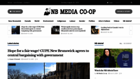 What Nbmediacoop.org website looked like in 2021 (2 years ago)