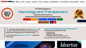 What Neurologyconference.com website looked like in 2021 (2 years ago)