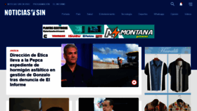 What Noticiassin.com website looked like in 2021 (2 years ago)
