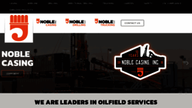 What Nobleoilfieldservices.com website looked like in 2021 (2 years ago)