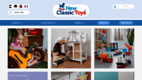What Newclassictoys.com website looked like in 2021 (2 years ago)