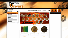 What Numisunivers.com website looked like in 2021 (2 years ago)