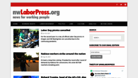 What Nwlaborpress.org website looked like in 2021 (2 years ago)