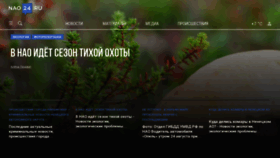 What Nao24.ru website looked like in 2021 (2 years ago)