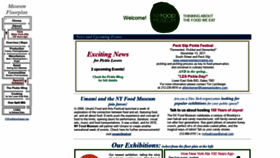 What Nyfoodmuseum.org website looked like in 2021 (2 years ago)