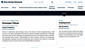 What Newbooksnetwork.com website looked like in 2021 (2 years ago)