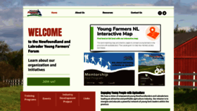 What Nlyoungfarmers.ca website looked like in 2021 (2 years ago)