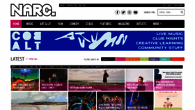What Narcmagazine.com website looked like in 2021 (2 years ago)