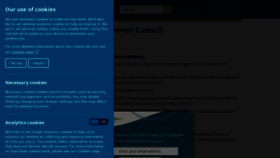 What Northdevon.gov.uk website looked like in 2021 (2 years ago)