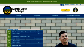 What Northwestcollege.ca website looked like in 2021 (2 years ago)