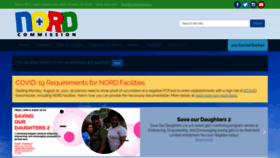 What Nordc.org website looked like in 2021 (2 years ago)