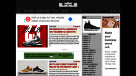 What Nikelebron.net website looked like in 2021 (2 years ago)