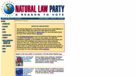 What Natural-law.org website looked like in 2021 (2 years ago)