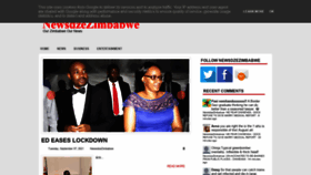What Newsdzezimbabwe.co.uk website looked like in 2021 (2 years ago)