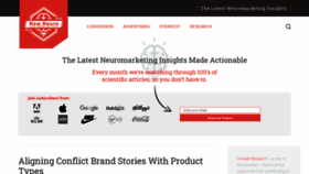 What Newneuromarketing.com website looked like in 2021 (2 years ago)