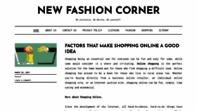 What Newfashioncorner.com website looked like in 2021 (2 years ago)