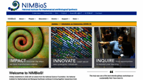 What Nimbios.org website looked like in 2021 (2 years ago)