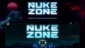 What Nuke.zone website looked like in 2021 (2 years ago)