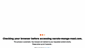 What Naruto-manga-read.com website looked like in 2021 (2 years ago)