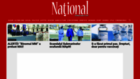 What National.ro website looked like in 2021 (2 years ago)